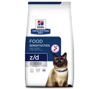 Hill's PD Food Sensitivities z/d - Pienso para gatos con sensibilidades alimentarias - Cantidad: 3 kg