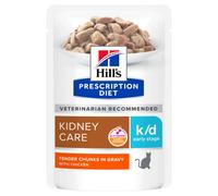 Hill's PD Kidney Care k/d Early Stage - Alimento en salsa para gato con enfermedad renal temprana - Cantidad: 12 x 85 g