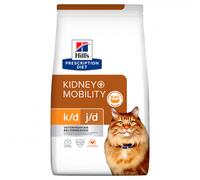 Hill's PD Kidney + Mobility k/d j/d - Pienso para gatos para la salud renal y articular - Cantidad: 1,5 kg