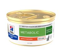 85 g Hill's Prescription Diet Metabolic Mousse de Pollo lata para gatos