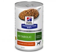 Hill's PD Metabolic - Alimento en salsa para perros con sobrepeso - Pollo - Cantidad: 12 x 370 g