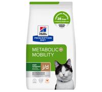 Hill's PD Metabolic + Mobility j/d - Pienso para gato para control de peso - Pollo - Cantidad: 3 kg
