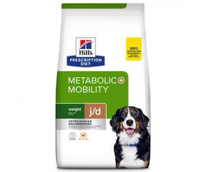 Hill's PD Metabolic + Mobility j/d - Pienso para perros con sobrepeso y problemas de movilidad - Cantidad: 4 kg