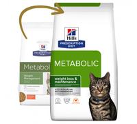 Hill's PD Metabolic - Pienso para gatos para el control del peso - Pollo - Cantidad: 3 kg