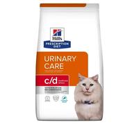 Hills Prescription Diet c/d Urinary Stress Pescado Azul alimento para gatos - Saco de 1,5 Kg