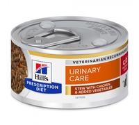 Hill's PD Urinary Care c/d Multicare Stress - Comida enlatada para gatos para apoyar la salud urinaria - Pollo y verduras - Cantidad: 24 x 82 g