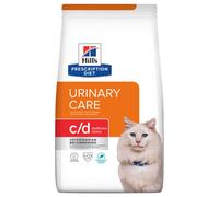 Hill's PD Urinary Care c/d Multicare Stress - Pienso para gato para el apoyo de la salud urinaria - Pescado del océano - Cantidad: 1,5 kg