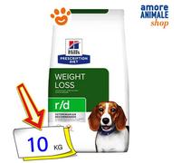 Hills Perros Dieta Prescrita R/D Reducción De Peso Comida Seca 10 Kg