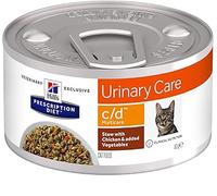 Hills Pet Nutrition S.L. PD Fel C/D Stew Pollo/Verdu 24/82G 603874 Hills 800 g