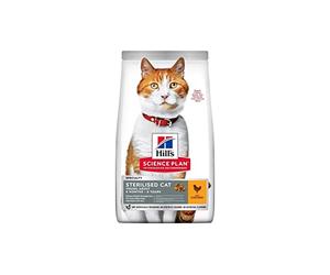 Hills Pet Nutrition S.L. SP Feline Sterilised Young Adult Pollo 3Kg 604122 HIL 400 g