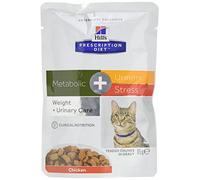 HILLS PRES. DIET FELINE METABOLIC +URINARY STRESS SOBRE 85G