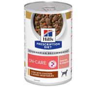Hills Prescription Diet Canine On-Care Stew con pollo y verduras | Húmedo (lata) | 6 x 354 g