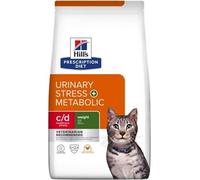Hills Prescription Diet c/d Urinary Stress + Metabolic alimento para gatos con pollo - Saco de 4 Kg
