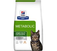 Hills Prescription Diet Feline Metabolic con pollo, alimento veterinario para gatos | 1,5 kg