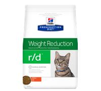 Hills Prescription Diet Feline r/d Alimento veterinario para gatos con pollo | 1,5 kg