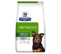 Hills Prescription Diet Metabolic Control de Peso alimento seco para perros con cordero y arroz - Saco de 12 Kg