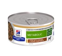 Hill's Prescription Diet Metabolic Weight Management Estofado Pollo y Verduras Perro Latas 12 x 156 gr