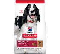 Hills Science Plan Adult Medium alimento seco perro sabor cordero y arroz - Saco de 18 Kg
