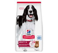 Hill's Science Plan Adult Medium Cordero y Arroz para Perros 18 Kg