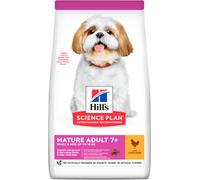 Hills Science Plan - Alimento para perros pequeños y mini para adultos mayores de 7 años con pollo | 1,5 kg
