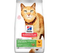 Hill's Mature Adult Senior Vitality con pollo y arroz pienso para gatos - 1,5 kg