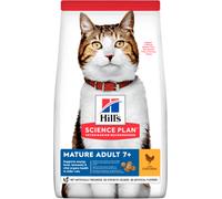 Hills Science Plan Pienso para gatos mayores de 7 años con pollo | 1,5 kg