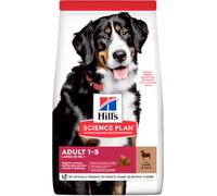 Hills Science Plan - Pienso para perros adultos de raza grande con cordero y arroz | 14 kg