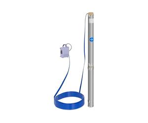 Hillvert Bomba de agua sumergible para pozos Caudal máx.: 10.800 l/h, 2.200 W, Profundidad máx.: 96 m, Ø 95 mm, In aja de control, Acero inoxidable