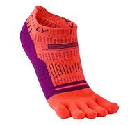 Hilly Toes-Socklet-Min Cushioning Calcetines para Correr, HotCrl/GrapeJce/Char, M Unisex