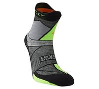 Hilly HI-001715 Calcetines, Unisex Adulto, Black/Grey/Lime Green, 35.5/39