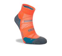 Hilly Tobillera Suprema Calcetines para Correr, Neon Candy/Grey Marl, L