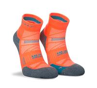 Hilly Tobillera Suprema Calcetines para Correr, Neon Candy/Grey Marl, M