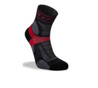 Hilly trail calcetines tobilleros (Medium Cushioning) | EU M in Black/Red