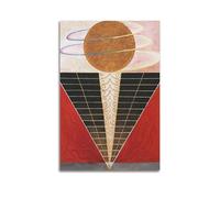 Hilma Af Klint - Póster de retablo, arte de pared, lienzo de pergamino, pintura para sala de estar, decoración del hogar, 50 x 75 cm