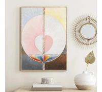 Hilma Af Klint - Pósteres de abstracción de moda moderna bohemia, lienzo abstracto, cuadro de pared, decoración del hogar para sala de estar (30 x 40 cm/sin marco)