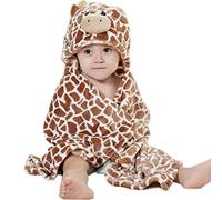 Hilmocho Manta De Bebé Con Capucha Toalla de Baño Infantil Swaddle Wrap Animal Dibujos Animados Albornoz Suave Caliente para Baño Ducha
