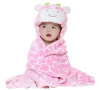 Hilmocho Manta De Bebé Con Capucha Toalla de Baño Infantil Swaddle Wrap Animal Dibujos Animados Albornoz Suave Caliente para Baño Ducha