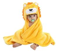 Hilmocho Manta De Bebé con Capucha Toalla de Baño Infantil Swaddle Wrap Animal Dibujos Animados Albornoz Suave Caliente para Baño Ducha