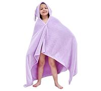 Hilmocho Toalla de Baño con Capucha para Bebé Albornoz de Manta con Capucha de Animal Absorbente Suave Toalla Poncho de Playa para Bebé para Niños Niñas