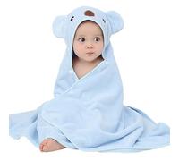 Hilmocho Toallas de Baño para Bebés con Capucha Niños Recién Nacidos Suave Cálido Terciopelo de Coral Toallitas de Baño Mantas, 110x68CM