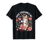 Hilo botánico para Gatos atigrados, Divertido, de Rage Consumes Me Camiseta