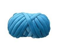 Hilo Chenilla Grueso 500 g de hilo grueso algodón con núcleo terciopelo súper for tejer mantas, gorros y proyectos DIY. Ideal for a mano, hacer hilados bordar Para artesanía(Sky Blue 500g)
