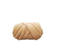 Hilo Chenilla Grueso 500 g de hilo grueso algodón con núcleo terciopelo súper for tejer mantas, gorros y proyectos DIY. Ideal for a mano, hacer hilados bordar Para artesanía(Egg yellow 500g)