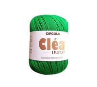 Hilo Clea Duplo Círculo Ne 8/4 - 100% Algodón Mercerizado - 508 m / 150 g - TEX 295 - Ideal para Crochet y Tricô (5767)