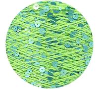 Hilo con lentejuelas brillantes, Hilo De Lentejuelas Algodón 50g 140m 3mm 6mm Paquete Multicolor 2 4 6 Piezas(A-4,1PC)