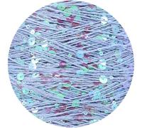 Hilo con lentejuelas brillantes, Hilo De Lentejuelas Algodón 50g 140m 3mm 6mm Paquete Multicolor 2 4 6 Piezas(A-11,1PC)