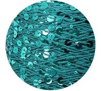 Hilo con lentejuelas brillantes, Hilo De Lentejuelas Algodón 50g 140m 3mm 6mm Paquete Multicolor 2 4 6 Piezas(A-10,2PC)