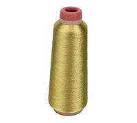 Hilo Coser Poliéster 200m para Coser a Mano y Máquina de Bordar Proyectos Costura Manualidades Resistente Color Dorado para Confección de Ropa Patchwork
