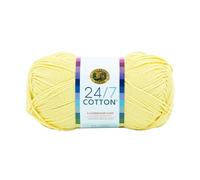Hilo de 100% algodón, Color limón, de Lion Brand Yarn Company
