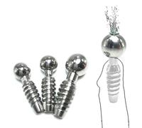 Hilo de acero inoxidable Dilatador hueco Dilatador de uretra Enchufe hueco de metal Estimulación uretral Expansión del catéter Tapón para ojos hueco Dilatador uretral Masturbación Juguetes(10mm)